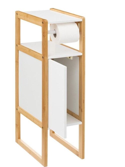 Dérouleur WC avec réserve Natureo blanc - Kiabi