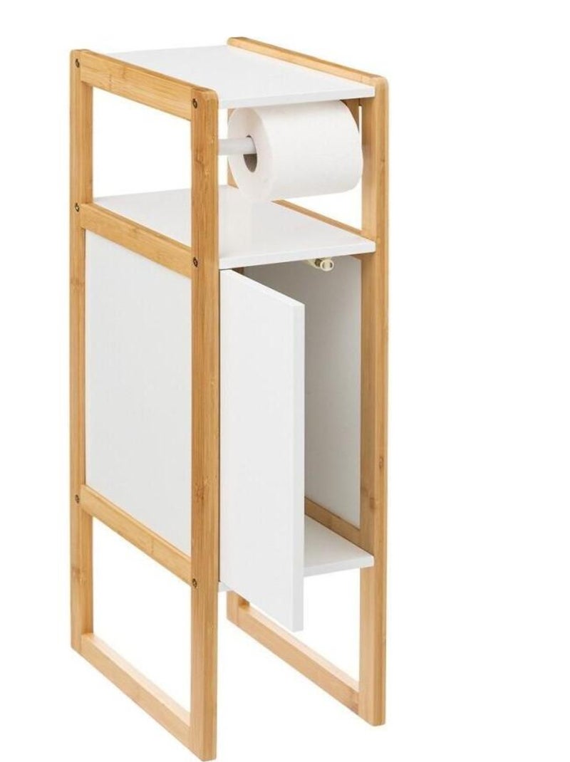 Dérouleur WC avec réserve Natureo blanc Blanc - Kiabi