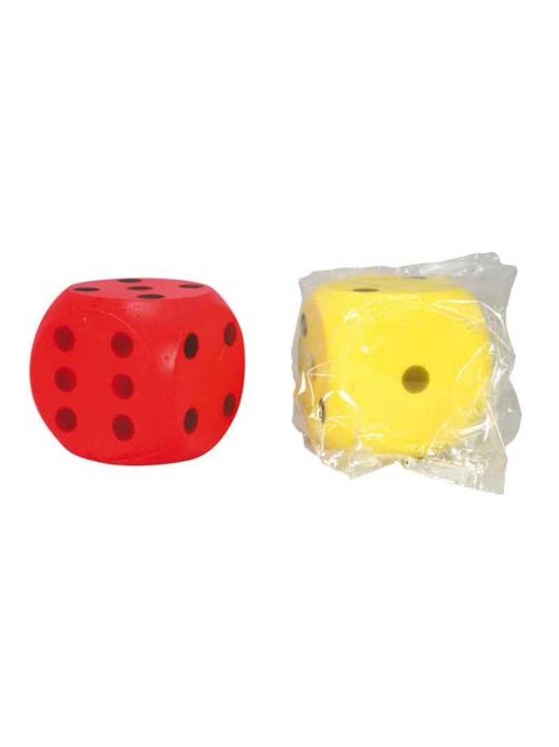 Dés à jouer en mousse Multicolore - Kiabi