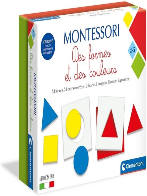 Des Formes Et Des Couleurs Montessori - Clementoni - Kiabi