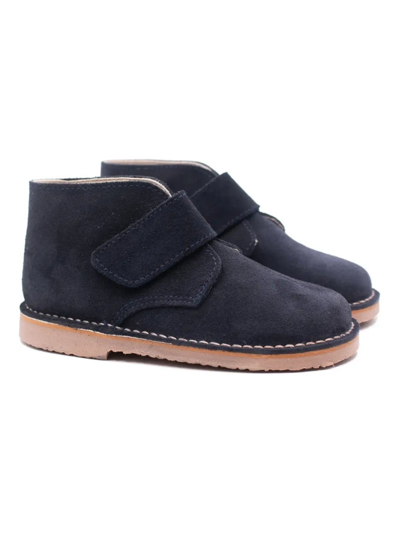 Desert Boots à Scratch - Boni Marius Bleu marine - Kiabi
