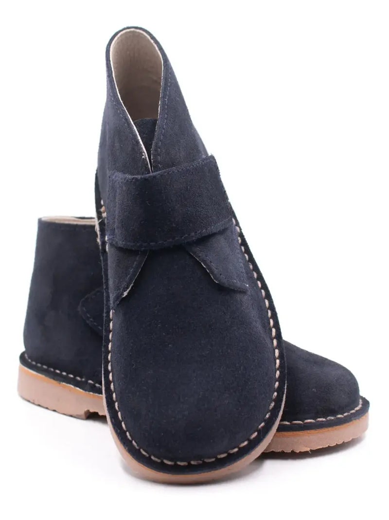 Desert Boots à Scratch - Boni Marius Bleu marine - Kiabi