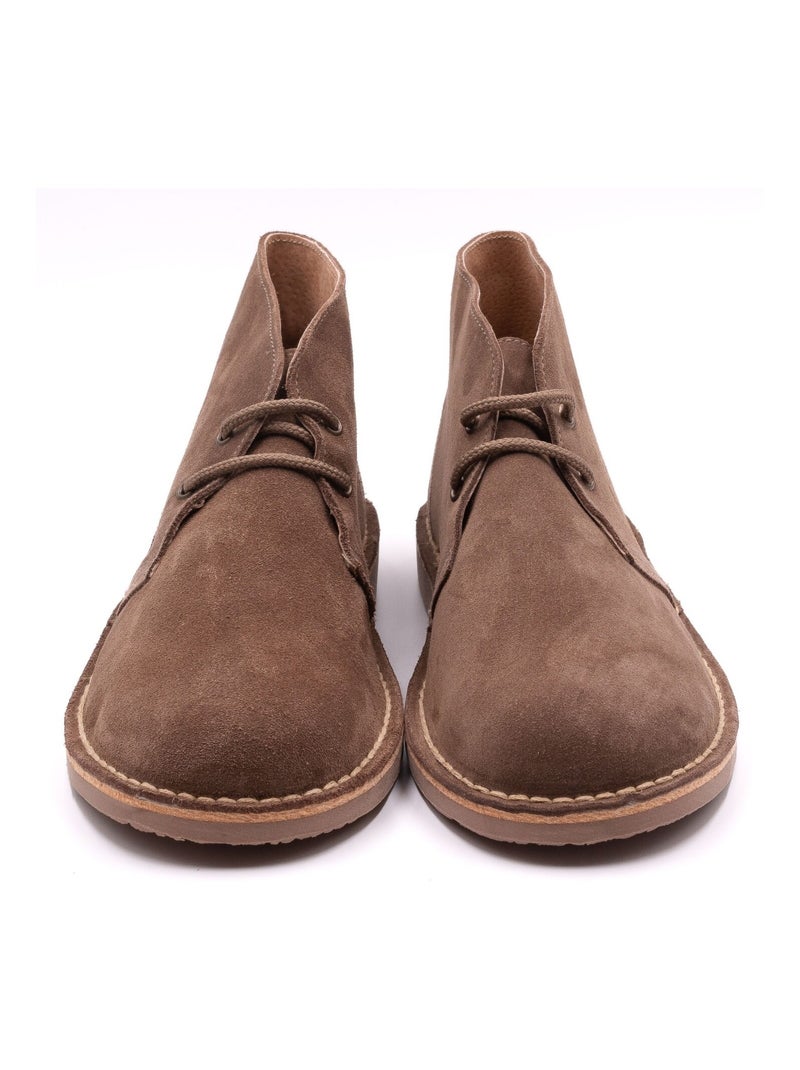 Desert Boots En Daim - Boni Amaury Gris souris - Kiabi