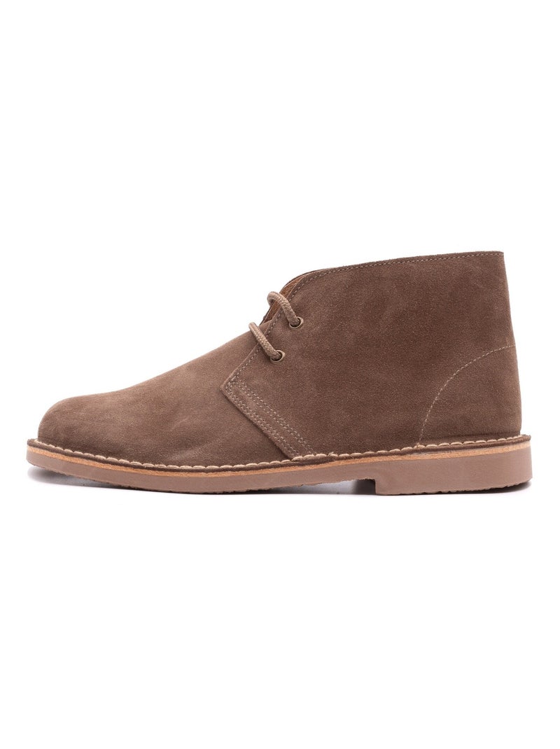 Desert Boots En Daim - Boni Amaury Gris souris - Kiabi