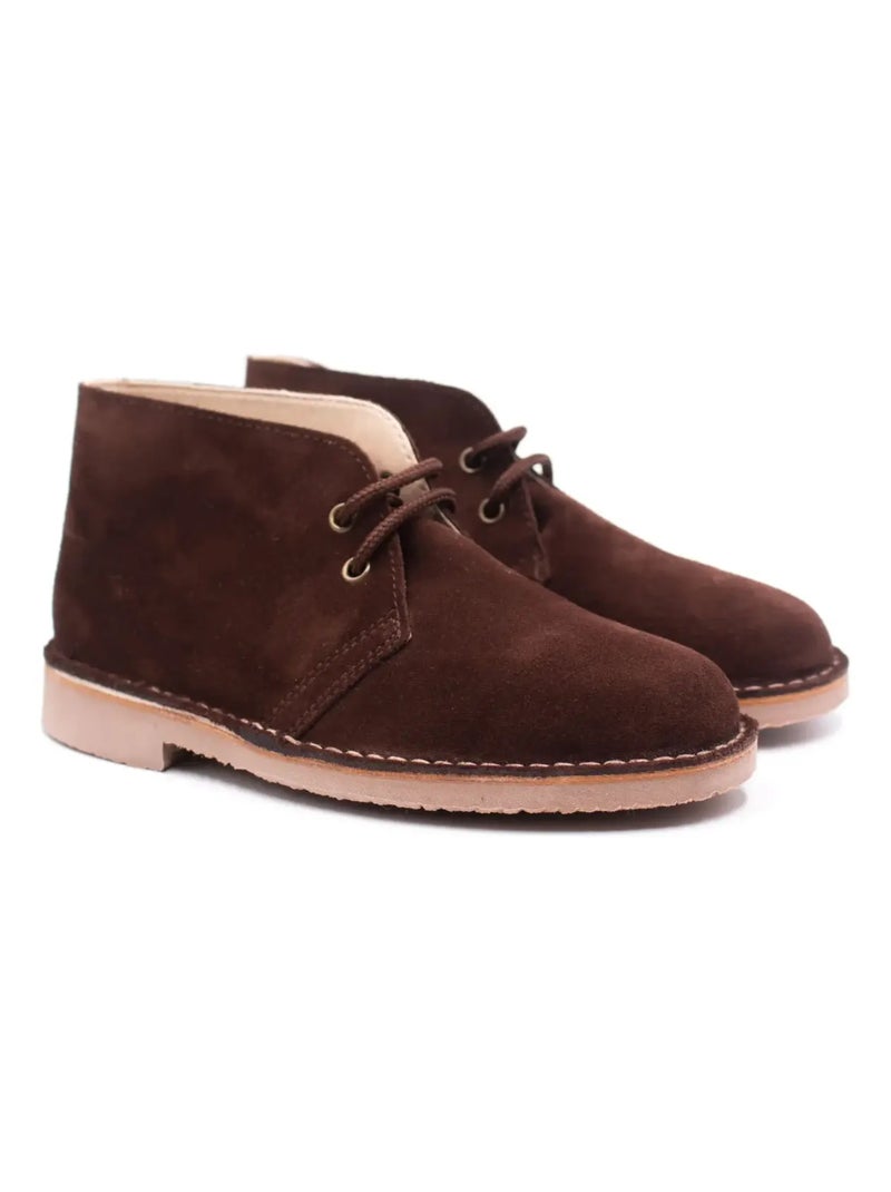 Desert Boots En Daim - Boni Amaury Marron chocolat - Kiabi