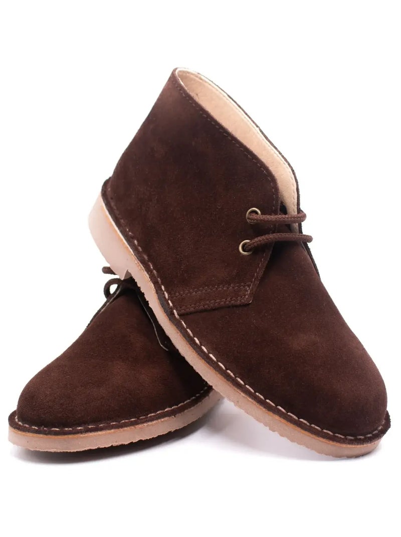 Desert Boots En Daim - Boni Amaury Marron chocolat - Kiabi