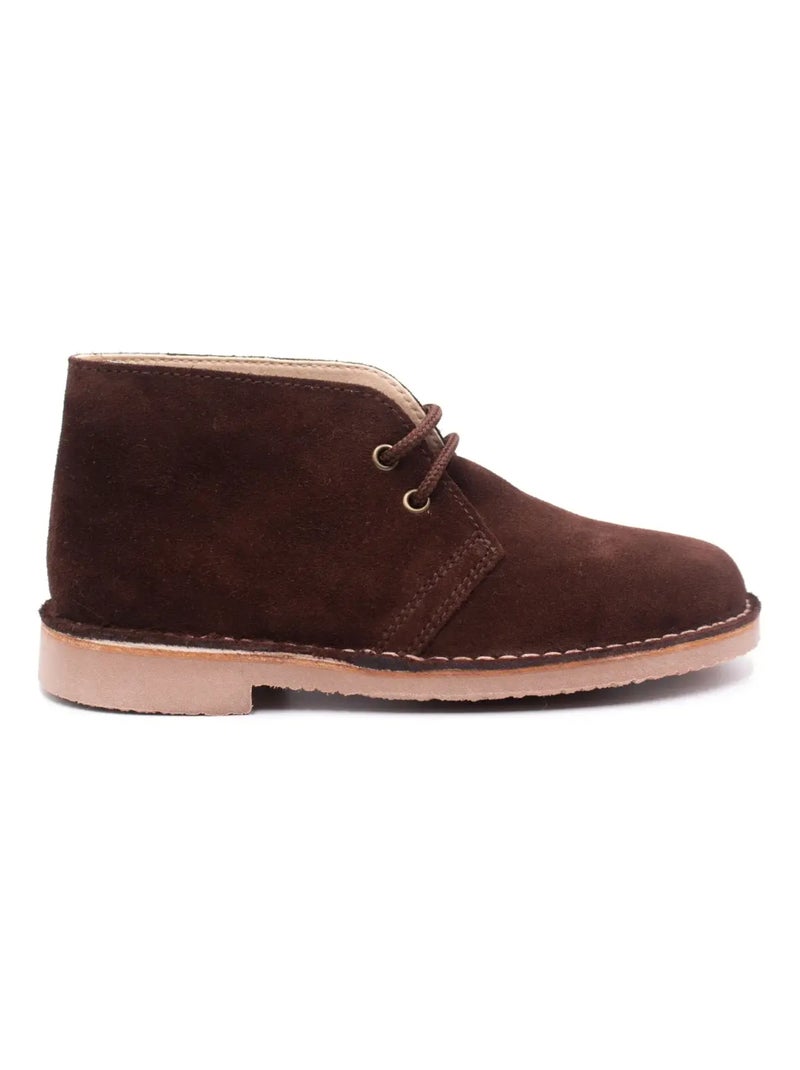 Desert Boots En Daim - Boni Amaury Marron chocolat - Kiabi