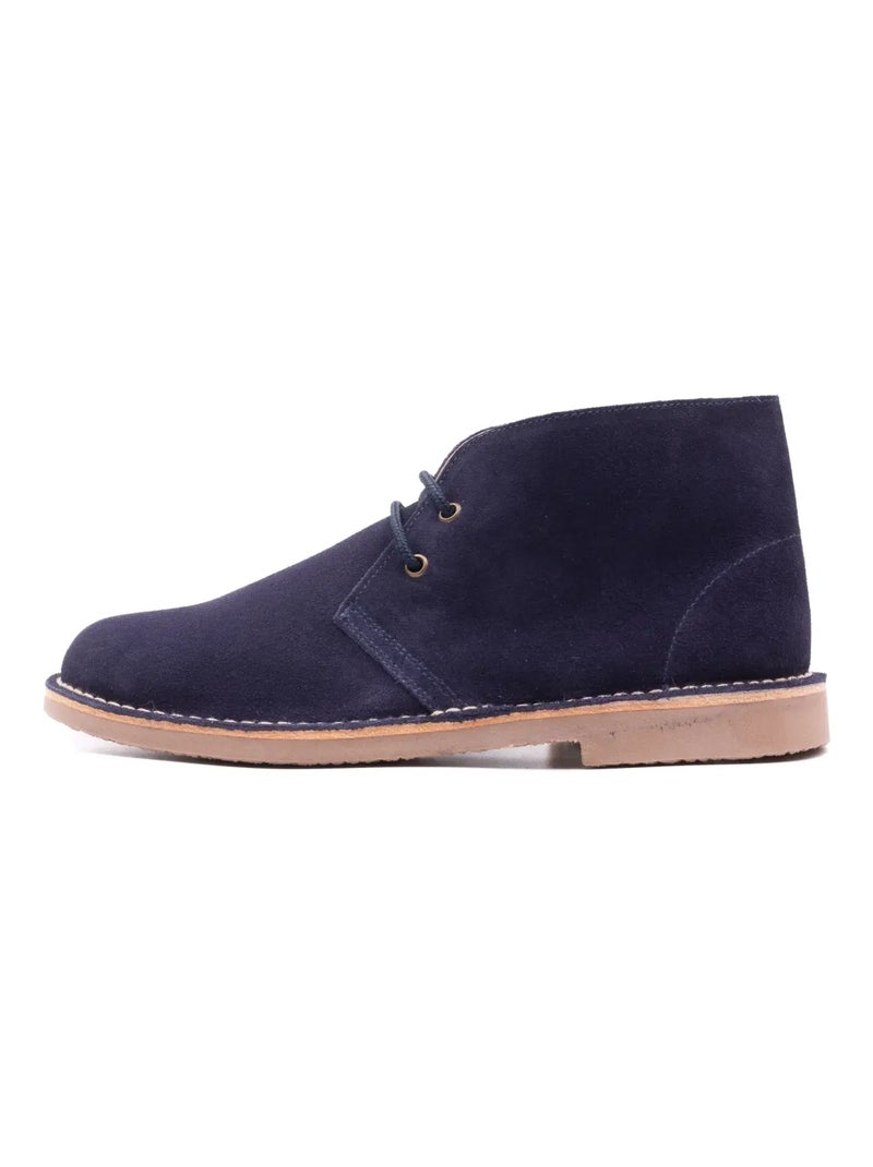 Desert Boots En Daim - Boni Amaury Noir Bleu marine Bleu - Kiabi
