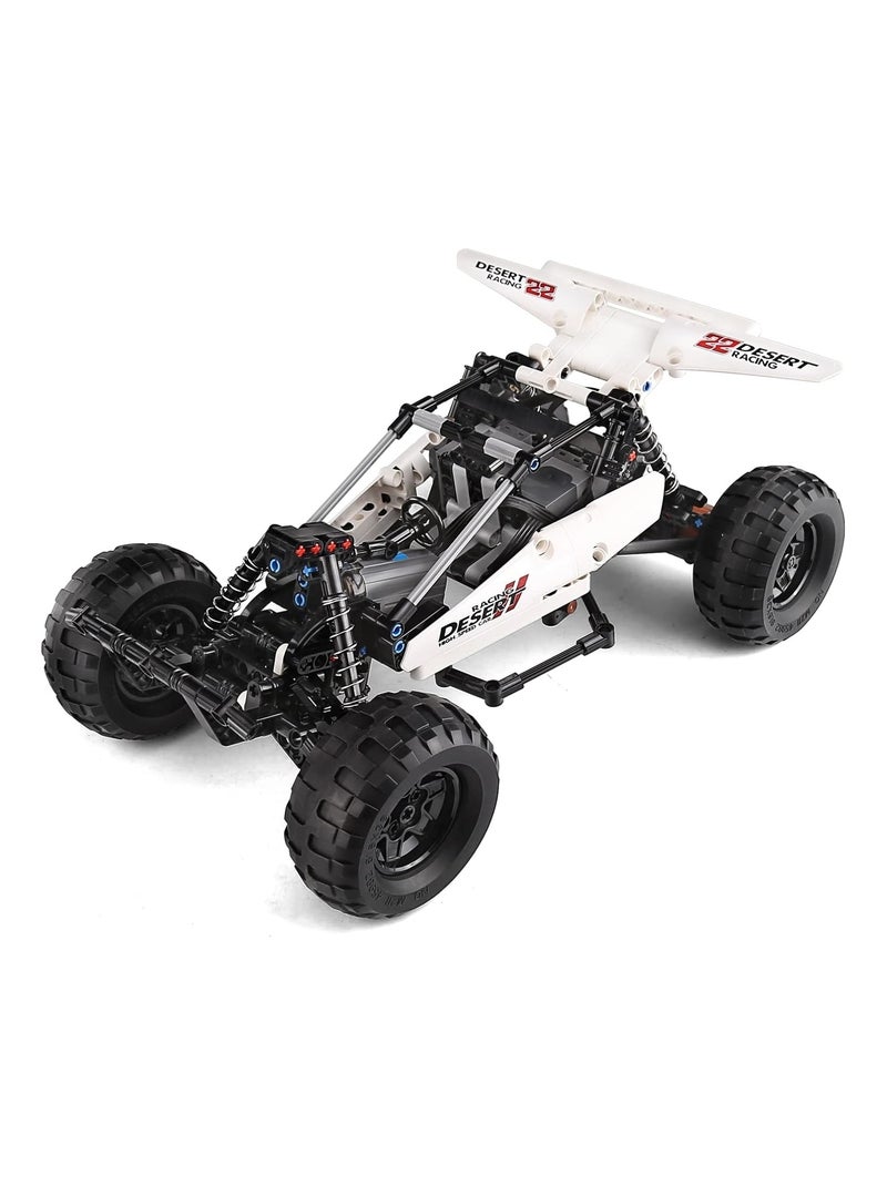 Desert Racing Buggy Ensemble de construction télécommandé Blanc - Kiabi