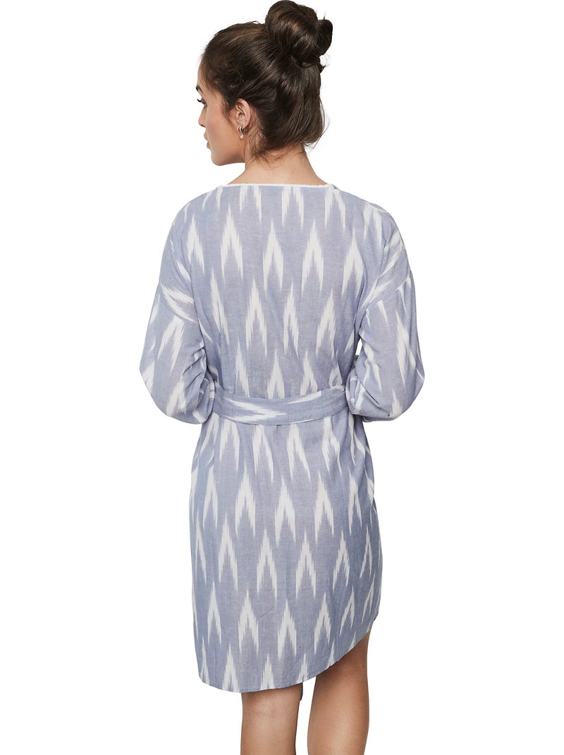 Déshabillé HOMEWEAR P101 Bleu - Kiabi