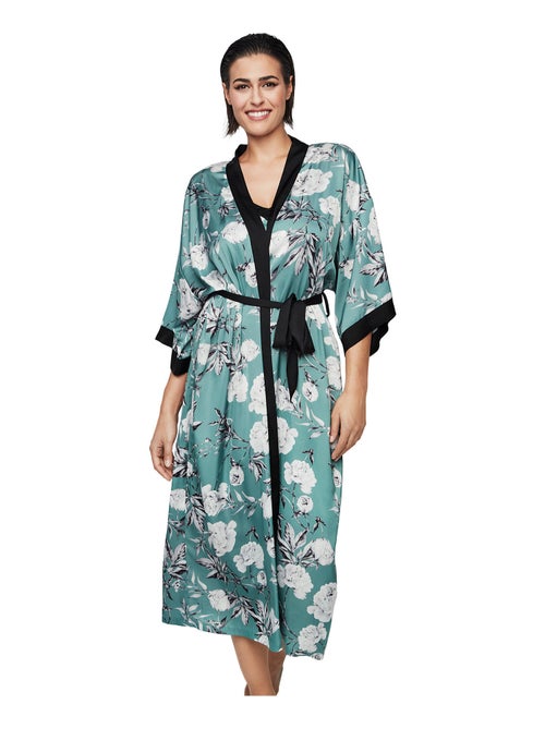 Déshabillé long manches trois quarts MALITZIA - Kiabi Déshabillé long manches trois quarts MALITZIA - Kiabi