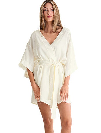 Déshabillé manches trois-quarts MIRACLE MARIAGE