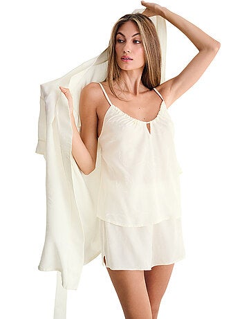 Déshabillé manches trois-quarts MIRACLE MARIAGE