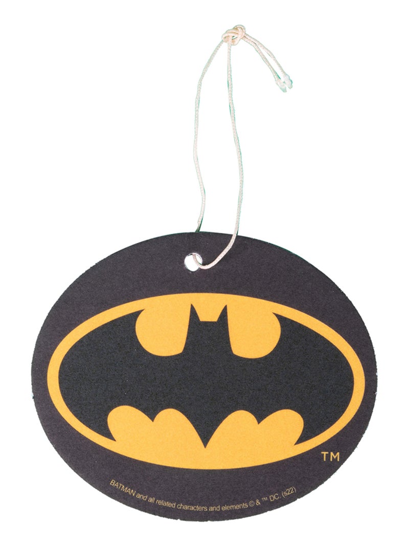 Désodorisant pour voiture Batman parfum jaune super-héros chauve-souris parfum Noir - Kiabi