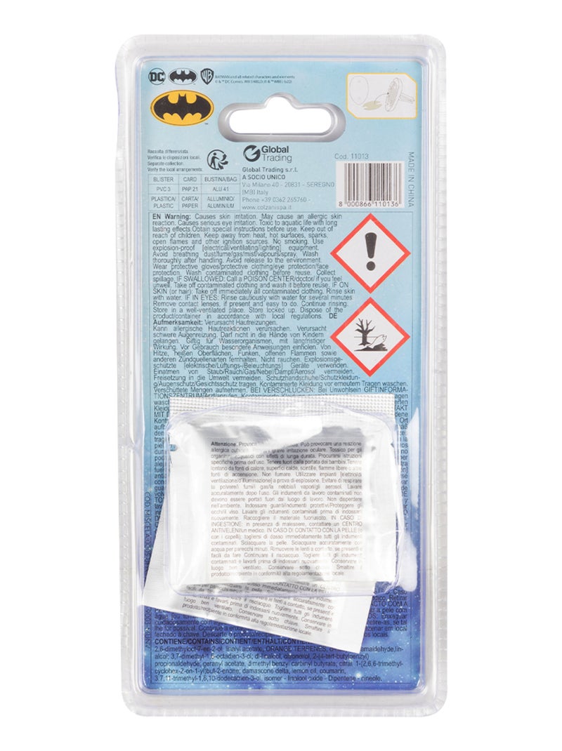 Désodorisant pour voiture parfumé - Batman Cologne- parfum DC Superhero Noir - Kiabi