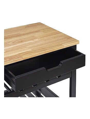 Desserte à roulettes blanc