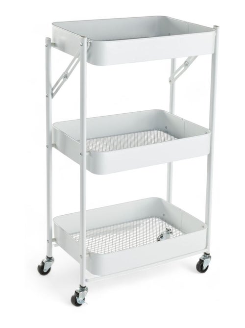 Desserte à roulettes sur 3 niveaux métal EQUIPMENT - Kiabi