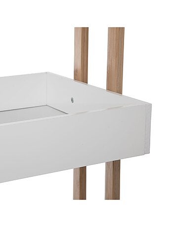 Desserte de salle de bain Natureo - L. 41 x H. 87 cm - Blanc