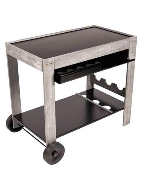 Desserte en bois spéciale " Plancha " - Kiabi