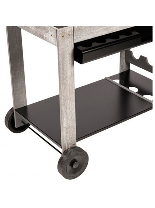 Desserte en bois spéciale " Plancha " - Kiabi