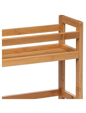 Desserte fine 3 niveaux bambou