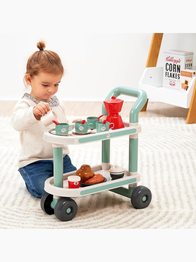 Desserte Petit Déjeuner - Ecoiffier Multicolore - Kiabi
