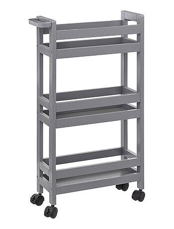 Desserte roulettes 3 niveaux khol