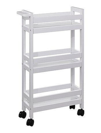 Desserte roulettes 3 niveaux khol