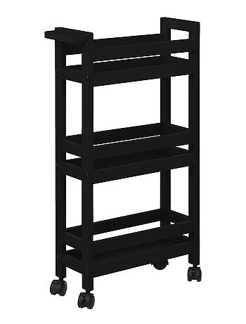 Desserte roulettes 3 niveaux khol