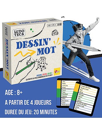 Dessin’Mot – Le Jeu de Dessin, de Mémoire et de Rapidité en Équipe – Lisciani
