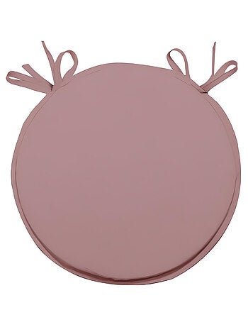 Dessus de chaise bistrot 40 cm ALIX rose, par Soleil d'ocre