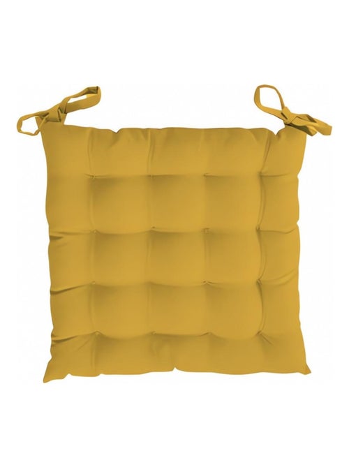 Dessus de chaise capitonné 40x40x5 cm ALIX, par Soleil d'ocre - Kiabi