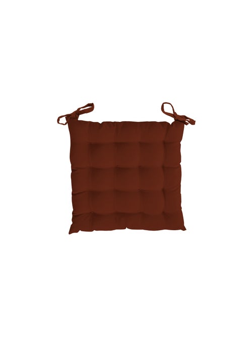 Dessus de chaise capitonné en coton 40x40x5 cm PANAMA, par Soleil d'Ocre - Kiabi