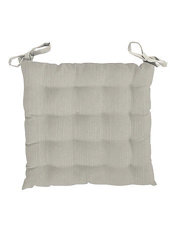 Dessus de chaise capitonné en velours 40X40X5 cm VELVET, par Soleil d'Ocre