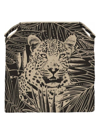 Dessus de chaise en coton 40x40x4 cm SAFARI, par Soleil d'Ocre