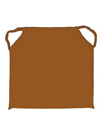 Dessus de chaise en coton lavé 40x40x4 cm SPIRIT, par Soleil d'Ocre