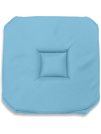 Dessus de chaise gobelin 40x40 cm ALIX turquoise