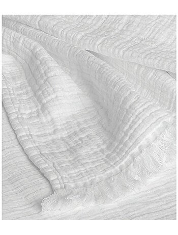 Dessus de lit - toison d'or - 100% double gaze de coton 300 gr/m²
