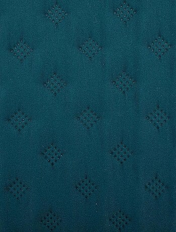 Dessus de lit 240x260 Kalia bleu + 2 taies