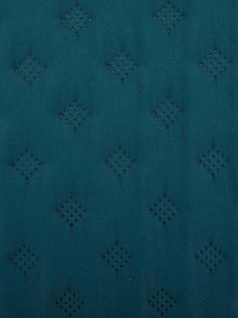Dessus de lit 240x260 Kalia bleu + 2 taies Bleu - Kiabi