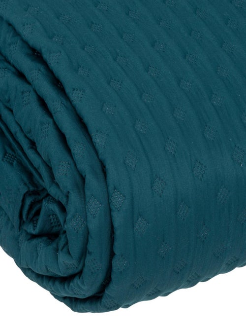 Dessus de lit à motifs ton sur ton - Kiabi