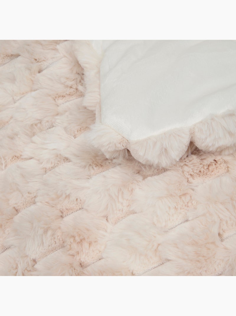 Dessus de lit ADRIEL Beige - Kiabi