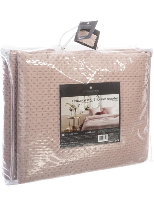 Dessus de lit avec taies DOLCE - Kiabi Dessus de lit avec taies DOLCE - Kiabi