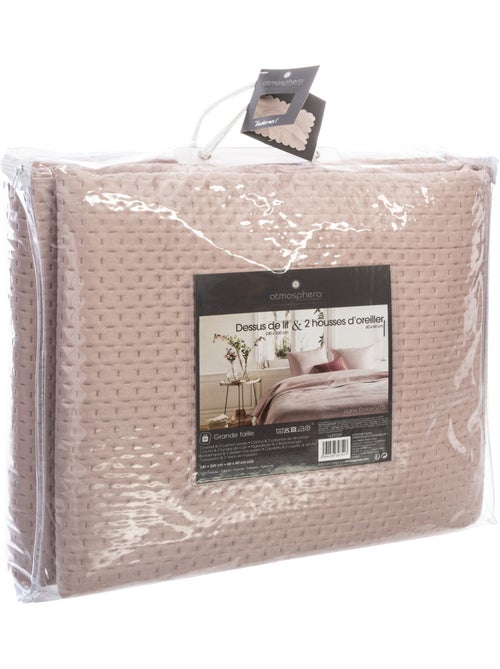 Dessus de lit avec taies DOLCE - Kiabi Dessus de lit avec taies DOLCE - Kiabi