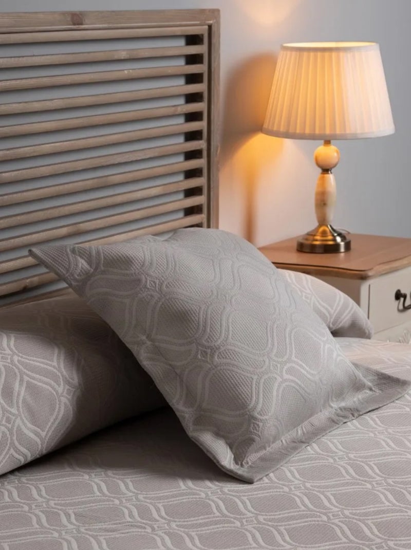 Dessus de lit Beige - Kiabi