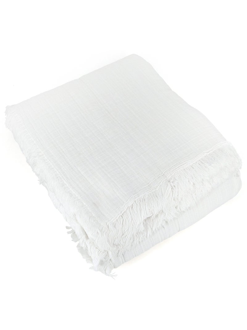 Dessus de lit BREHAT Blanc - Kiabi