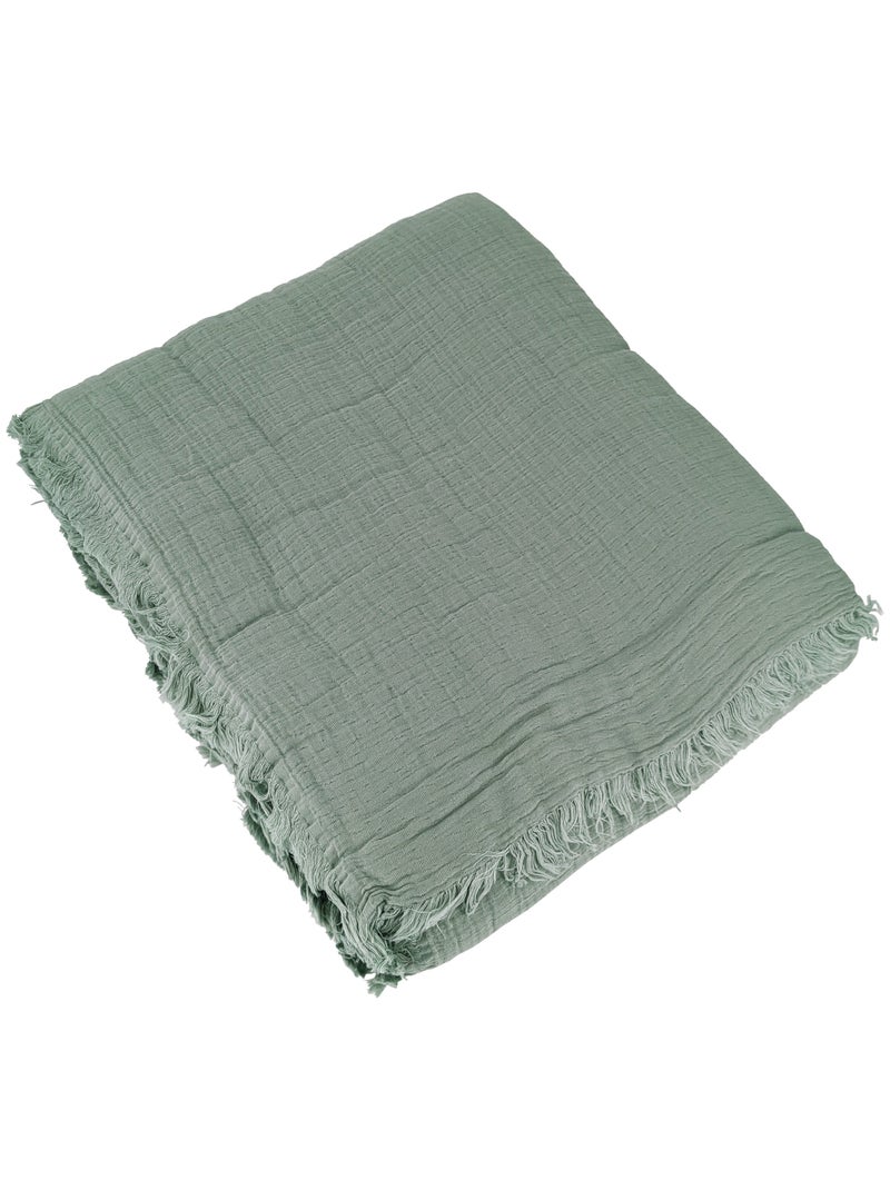 Dessus de lit BREHAT Vert anis - Kiabi