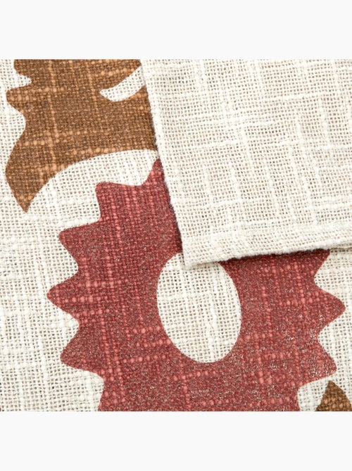 Dessus de lit coton motif ethnique - Kiabi
