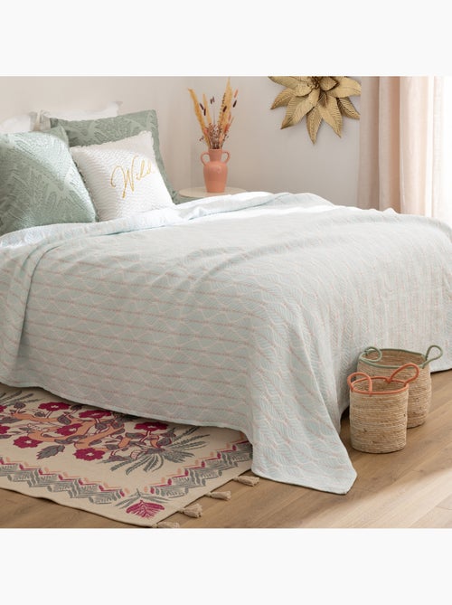 Dessus de lit en jacquard WILD - Kiabi