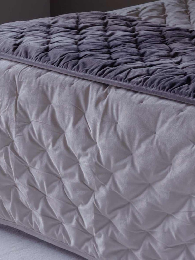 Dessus de lit en velours Gipsy Vert - Kiabi